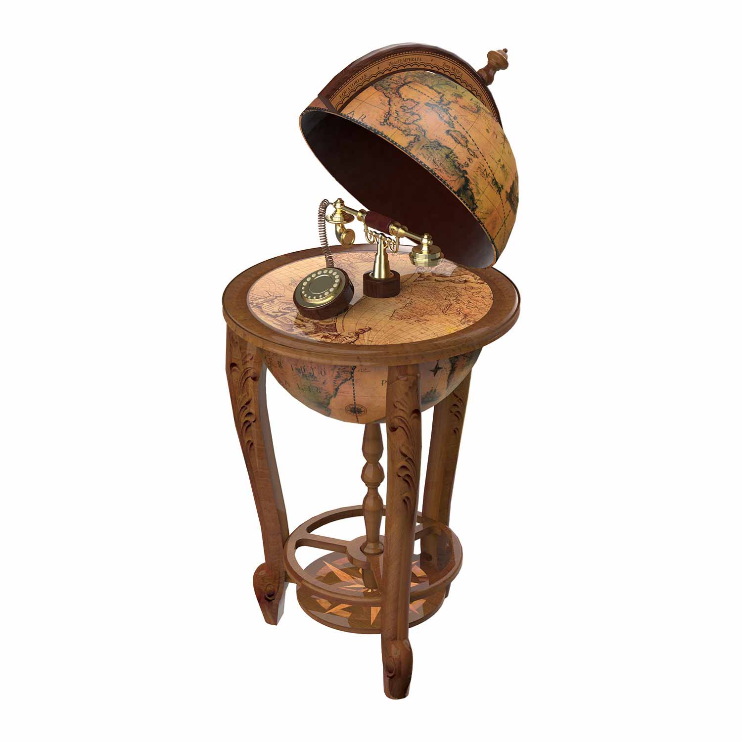 میز بار و میز تلفن کد-4535