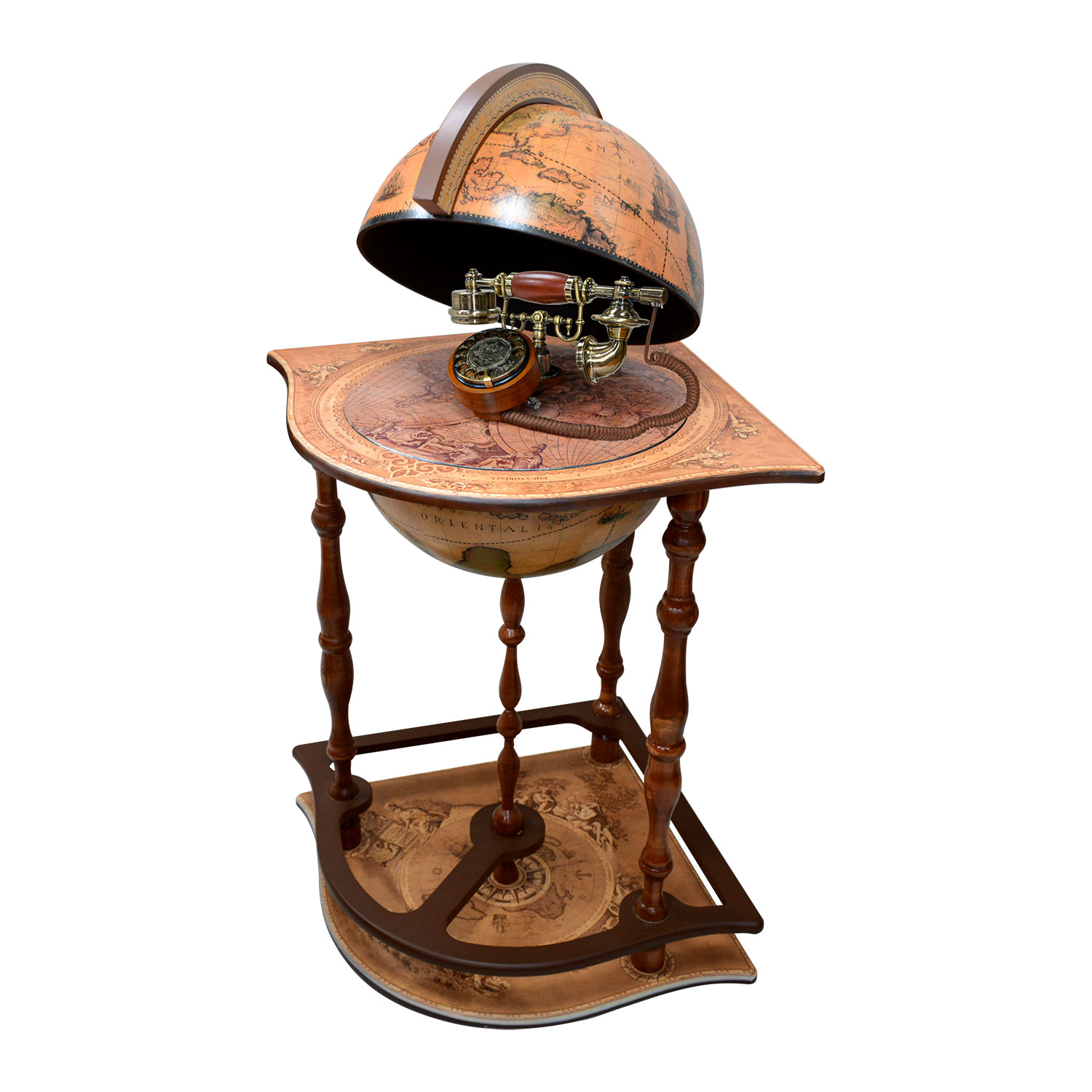 میز تلفن و بار کد - 4541