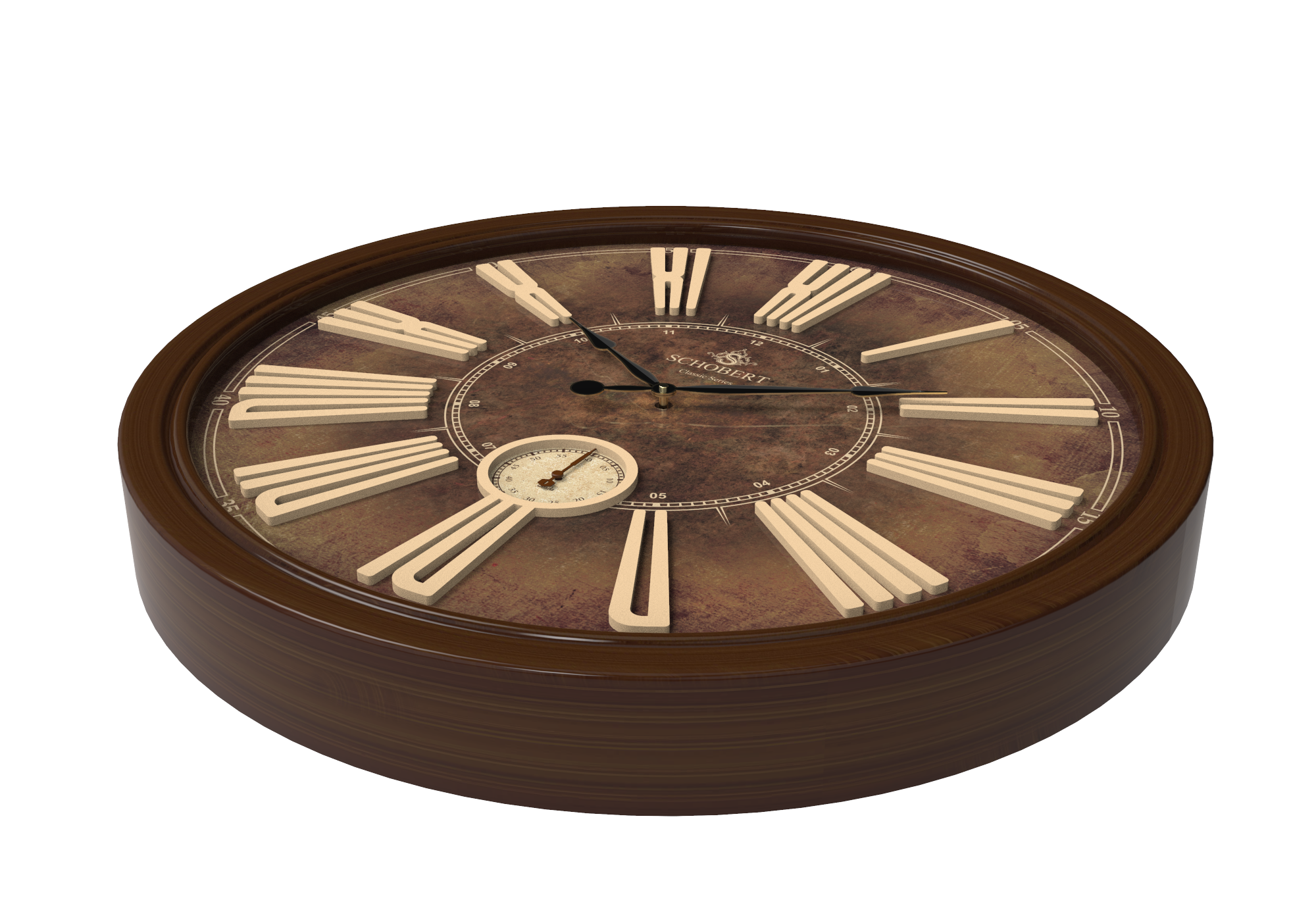 ساعت دیواری شوبرت مدل مانوبل 6433